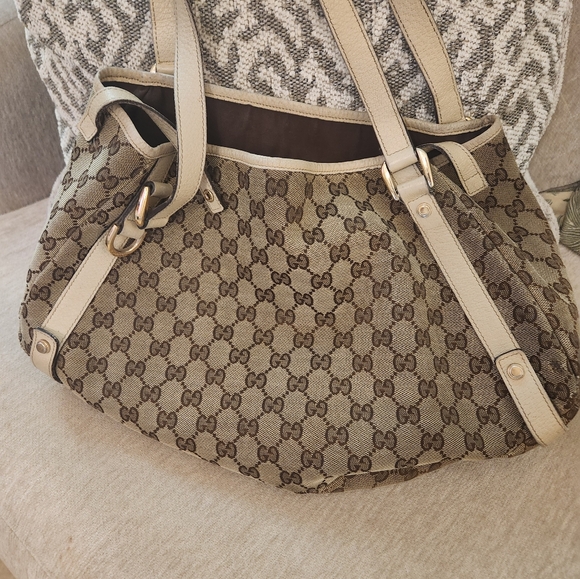 Gucci canvas abbey tote large - Picture 12 of 13